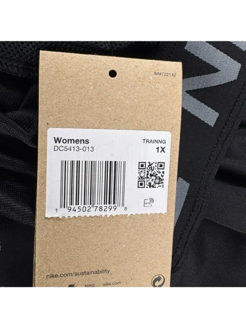 Nike Dri FIT Attack Training Shorts Womens 1X Black Gym Yoga NWT DC5413-013